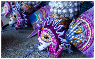 Photo of Mardi Gras masks