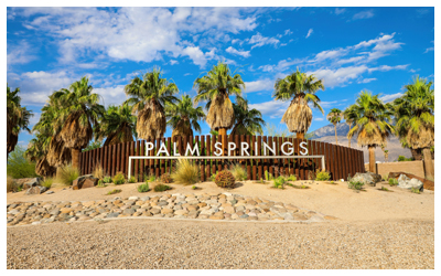 Palm Springs sign