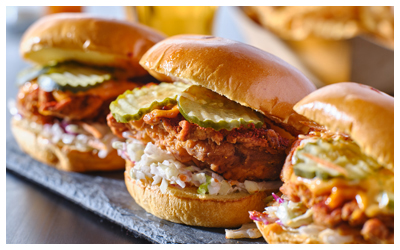 Photo of chicken sandwiches